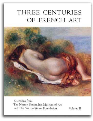 Image for book cover of '3 Centuries of French Art, vol. 2'.