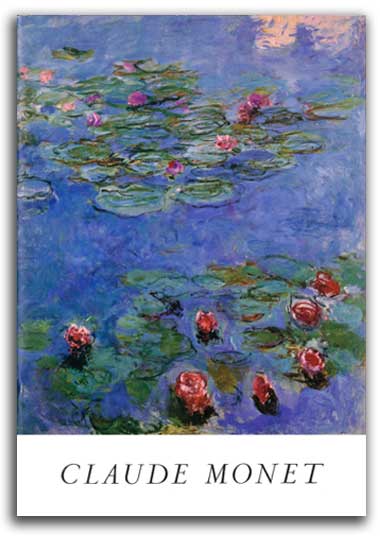 Image of book cover for volume entitled, 'Claude Monet'.