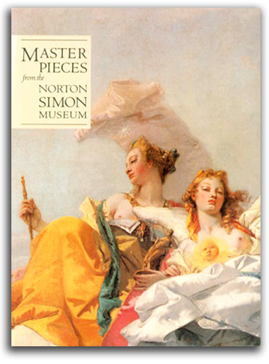 Image of cover for 'Masterpieces from the Norton Simon Museum'handbook.