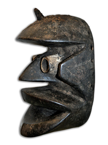 Image of tribal police mask.