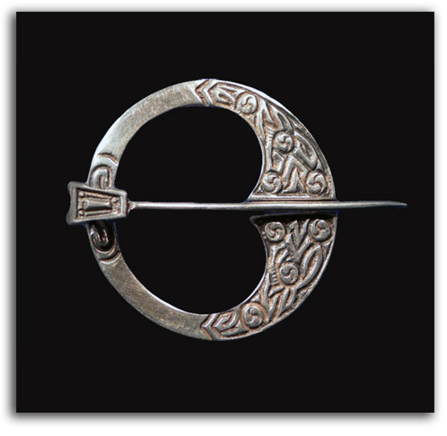 Image of Celtic tara pin.