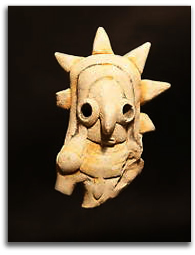 Image of Indus Valley goddess carving.