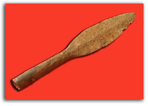 Image of Roman javelin tip.