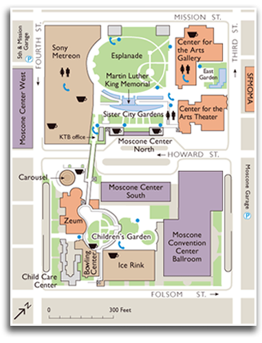 Street Plan for Yerba Buena Garden Complex