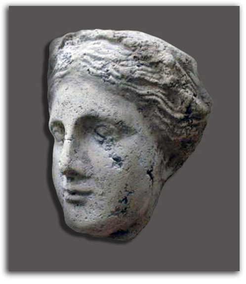 Image of Vesuvian bust.
